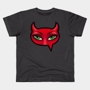 Devil Made Me Do It Kids T-Shirt